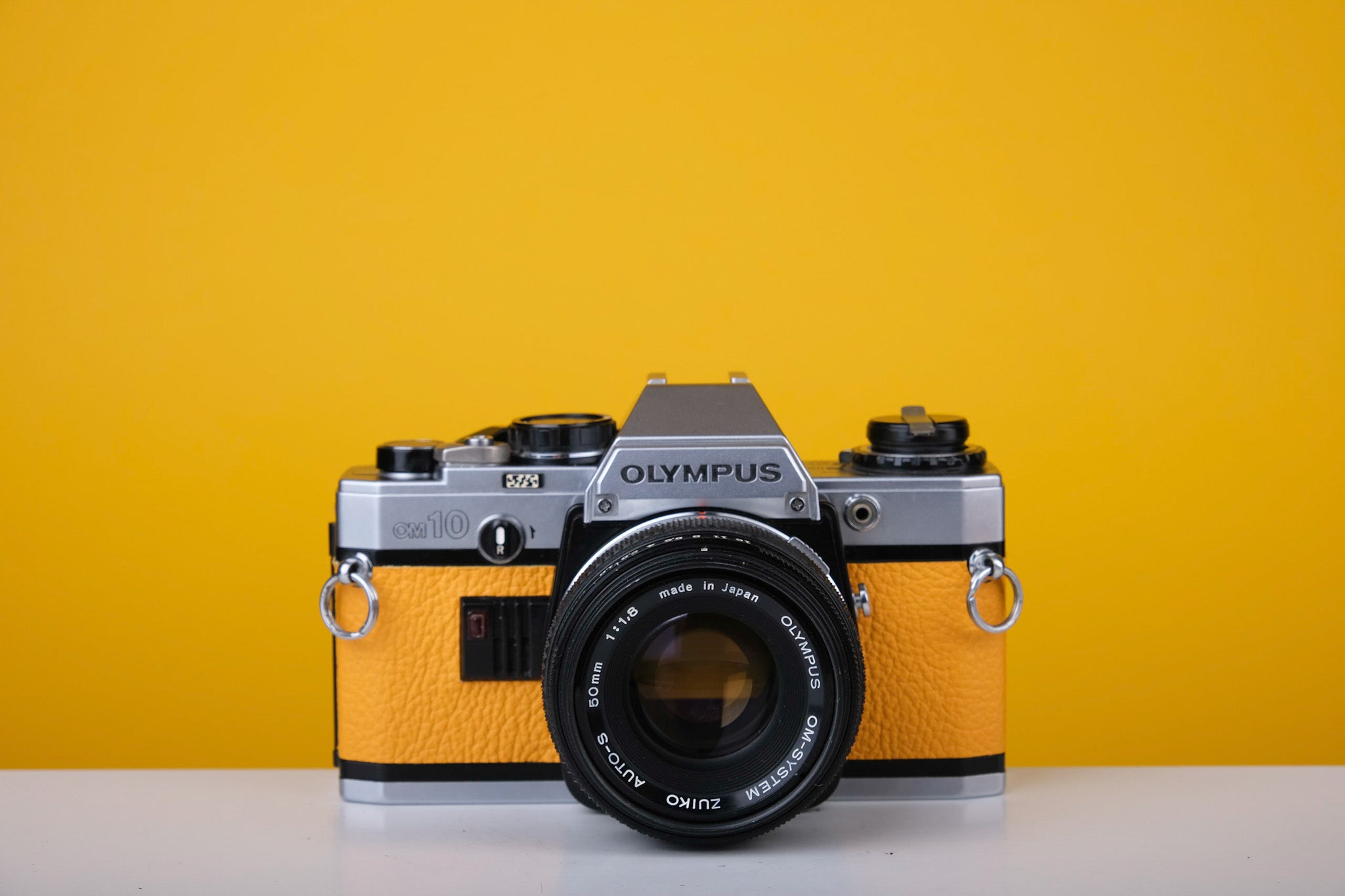 Olympus OM10 Vintage Film Camera with 50mm f/1.8 Lens With New
