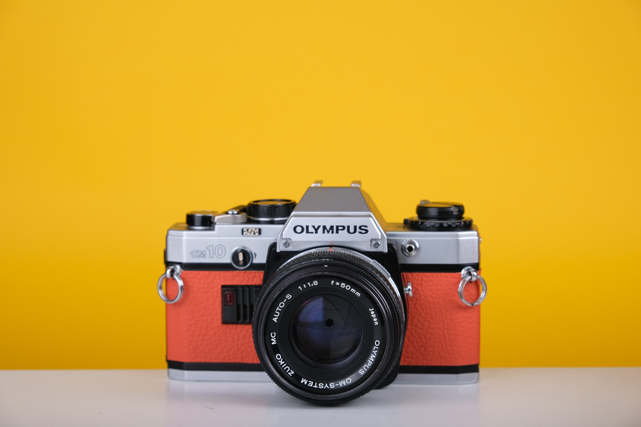 Olympus OM10 Vintage Film Camera with 50mm f/1.8 Lens With New