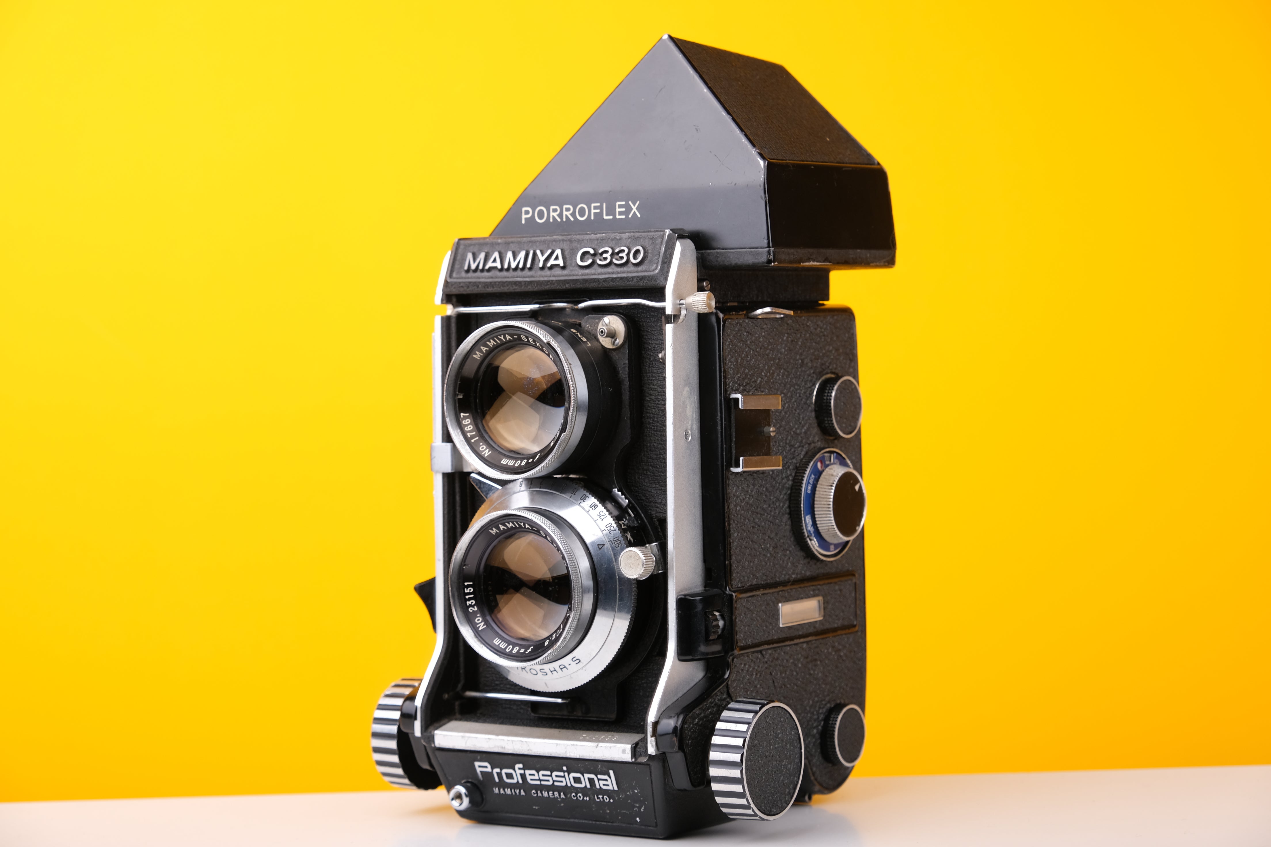 Mamiya C330 Medium Format Film Camera with 80mm f2.8 Lens and