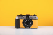 Load image into Gallery viewer, Pentax 17 35mm Half Frame Film Camera Yelow Skin + FREE Expired Film Roll + 1 VCH T-shirt
