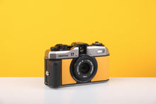 Load image into Gallery viewer, Pentax 17 35mm Half Frame Film Camera Yelow Skin + FREE Expired Film Roll + 1 VCH T-shirt
