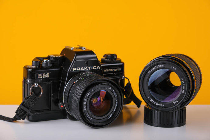 Praktica BX20 Film Camera + 50mm & Zoom Lenses - Buy Online at Shutteroo