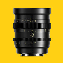 Load image into Gallery viewer, Thypoch Simera-C 75mm T1.5 FF Prime Cine Lens M Mount
