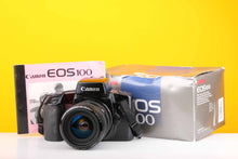 Load image into Gallery viewer, Canon EOS 100 35mm Film Camera with Canon EF 28-70mm f3.5 - 4.5 Zoom Lens Boxed
