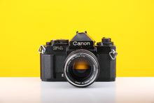 Load image into Gallery viewer, Canon F-1 35mm SLR Film Camera with Canon FD 50mm f1.4 Lens
