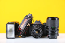 Load image into Gallery viewer, Canon T50 35mm SLR Film Camera Bundle
