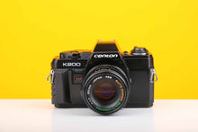 Load image into Gallery viewer, Centon K200 35mm SLR Film Camera with Auto Chinon Multi-Coated 50mm f1.7 Lens
