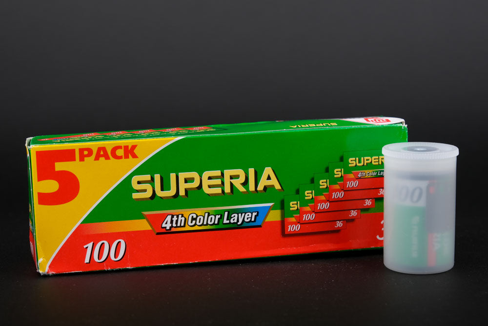Fujicolour Superia 100 35mm Expired Film-1 roll