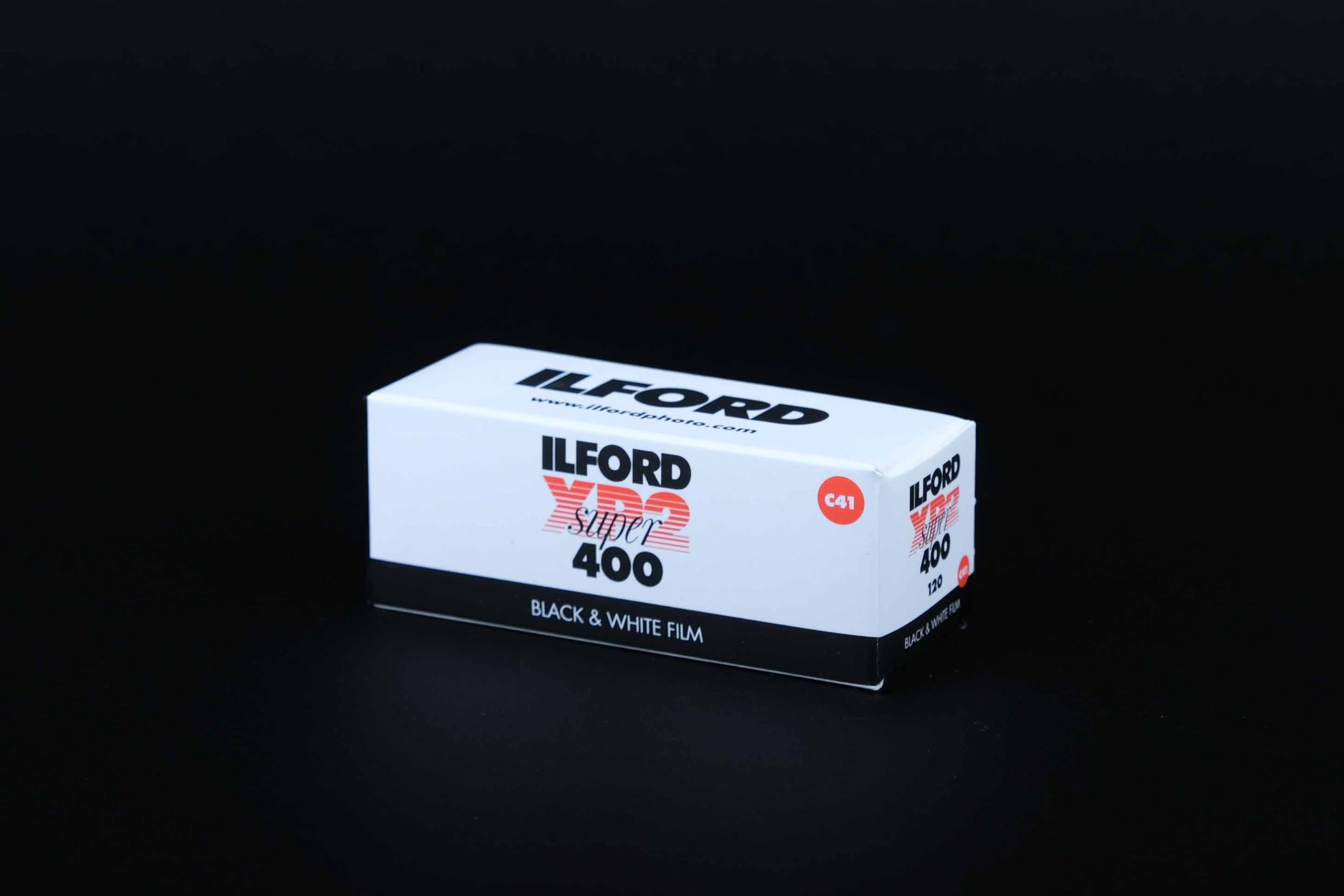 Ilford XP2 Super 400 120 Black & White Film