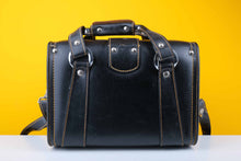 Load image into Gallery viewer, Black Leather Camera Bag
