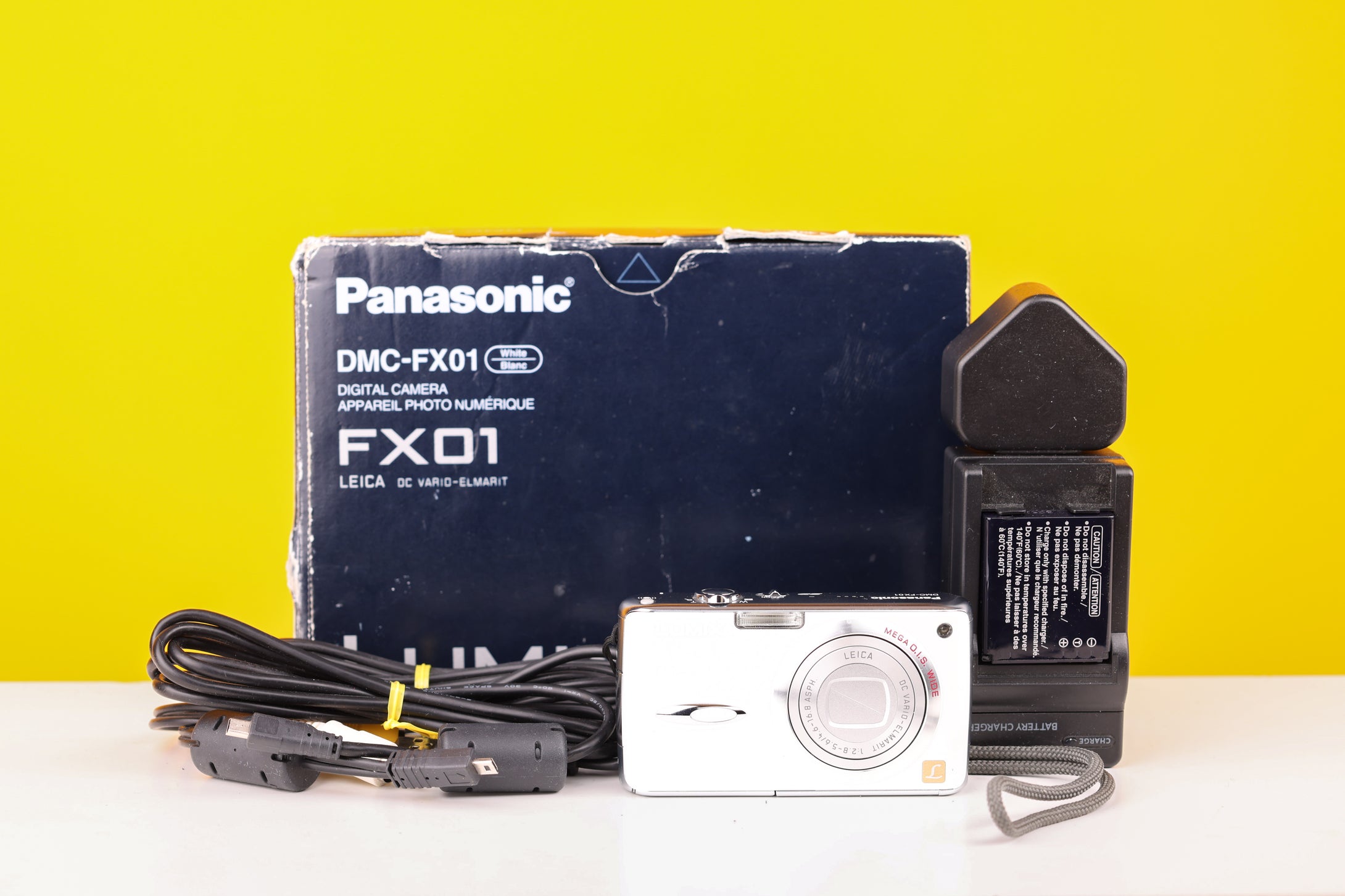 Panasonic Lumix DMC-FX01 Digital Camera Boxed