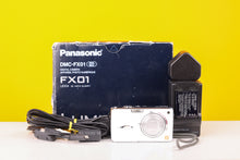 Load image into Gallery viewer, Panasonic Lumix DMC-FX01 Digital Camera Boxed
