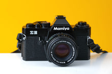 Load image into Gallery viewer, Mamiya ZE 35mm SLR Film Camera with Mamiya-Sekor 50mm f1.7 Lens
