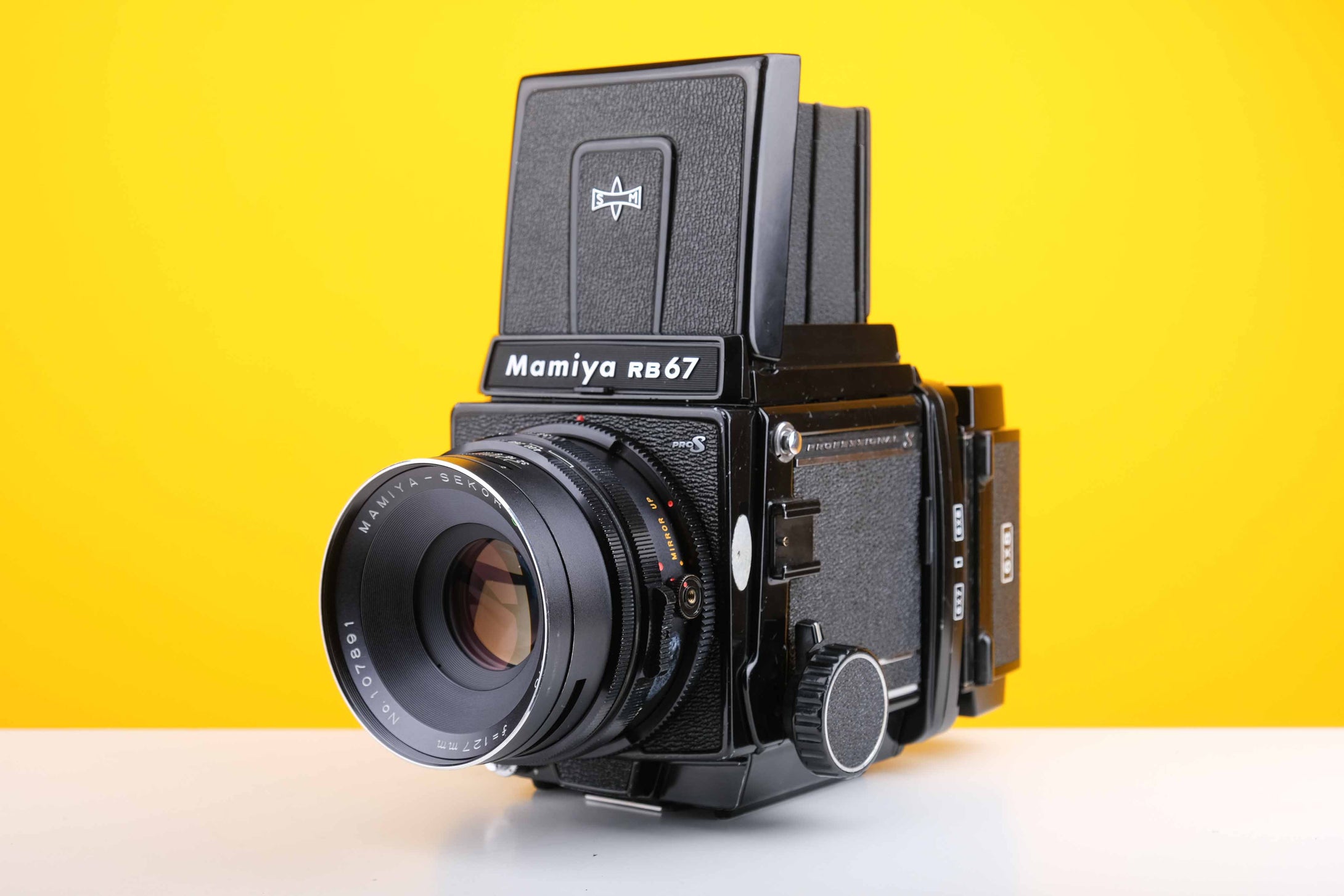 Mamiya RB67 Medium Format Film Camera with Mamiya-Sekor C 127mm f3.8 Lens