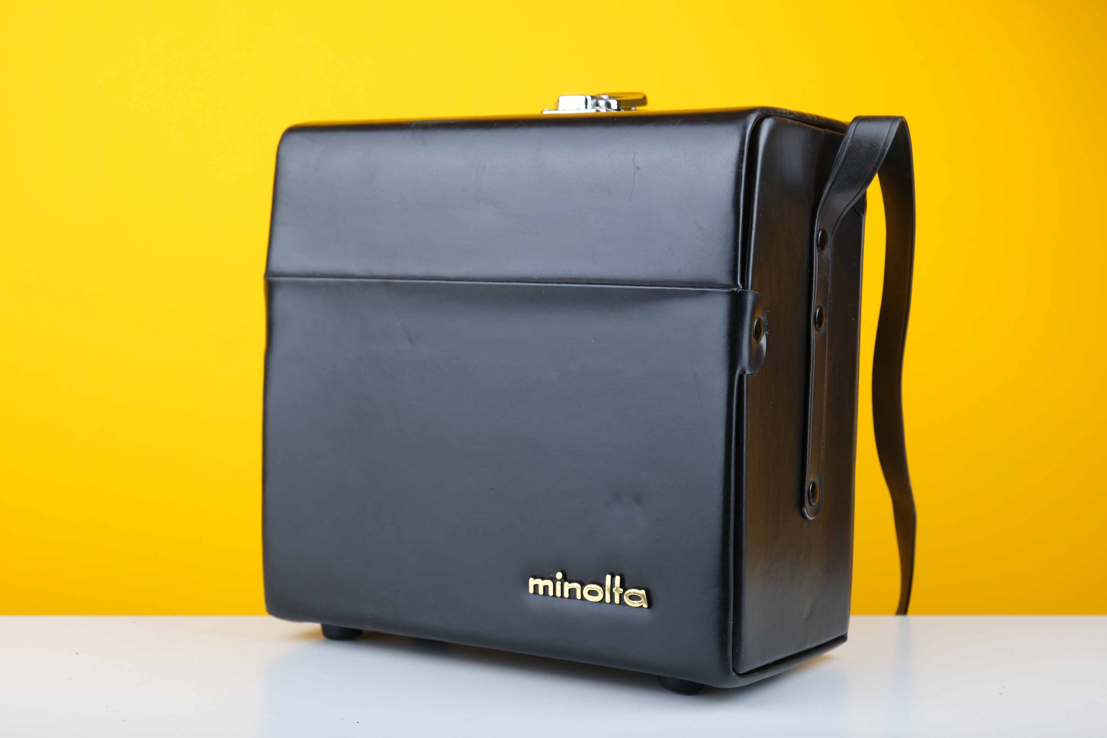 Minolta Leather Camera Bag