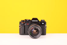 Load image into Gallery viewer, Miranda MS-2 Super 35mm SLR Film Camera with Prinzflex MkII 28mm f2.8 Lens
