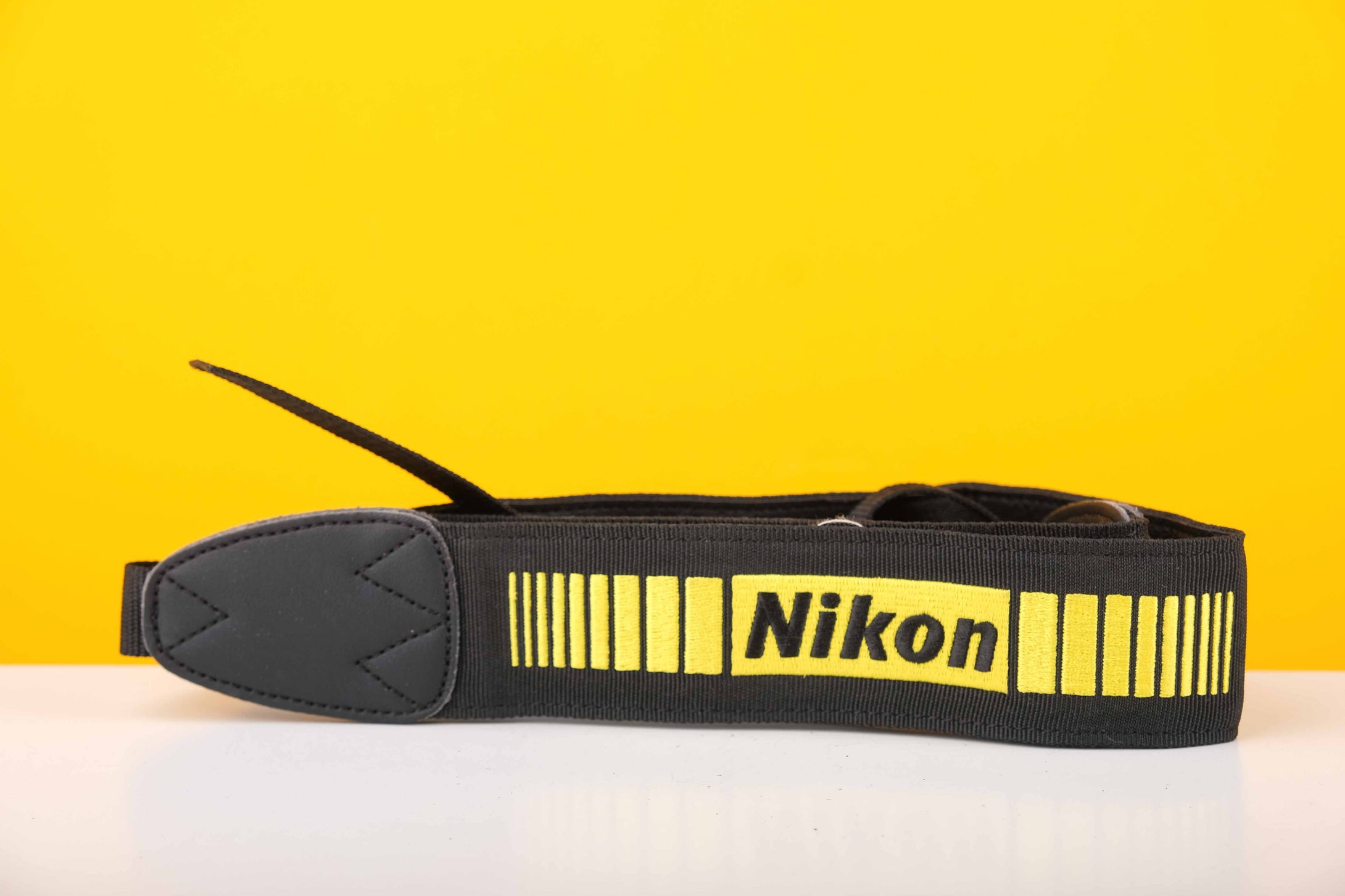 Nikon Black and Yellow Camera Strap