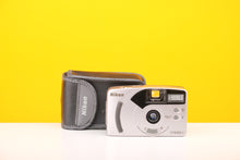 Load image into Gallery viewer, Nikon EF400SV 35mm Point and Shoot Film Camera with Leather Case
