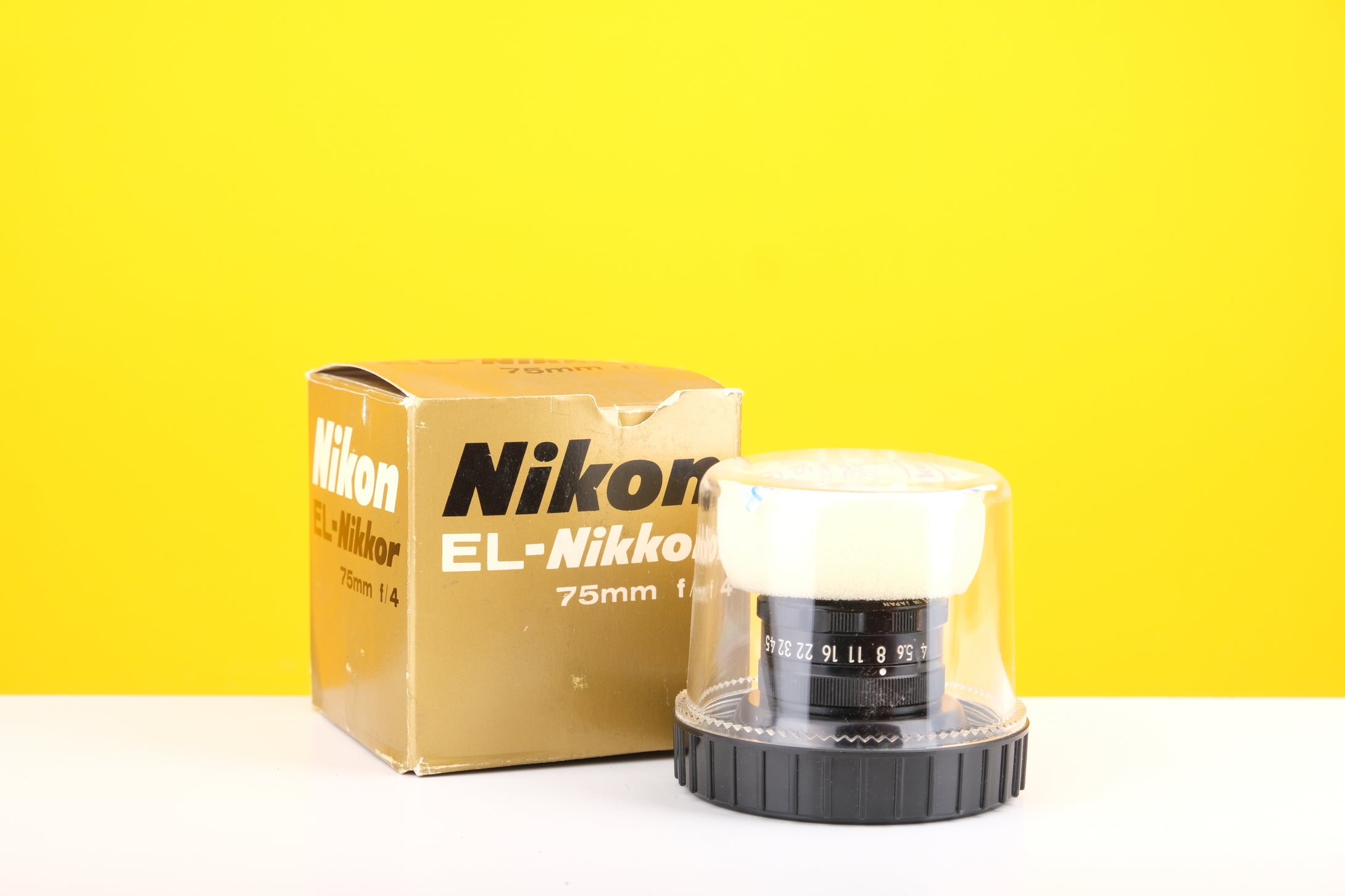 Nikon EL-Nikkor 75mm f/4 Enlarging Lens