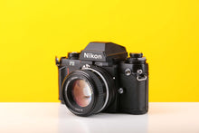 Load image into Gallery viewer, Nikon F3 35mm Film Camera with Nikon 50mm f1.4 Lens and Motor Winder Boxed
