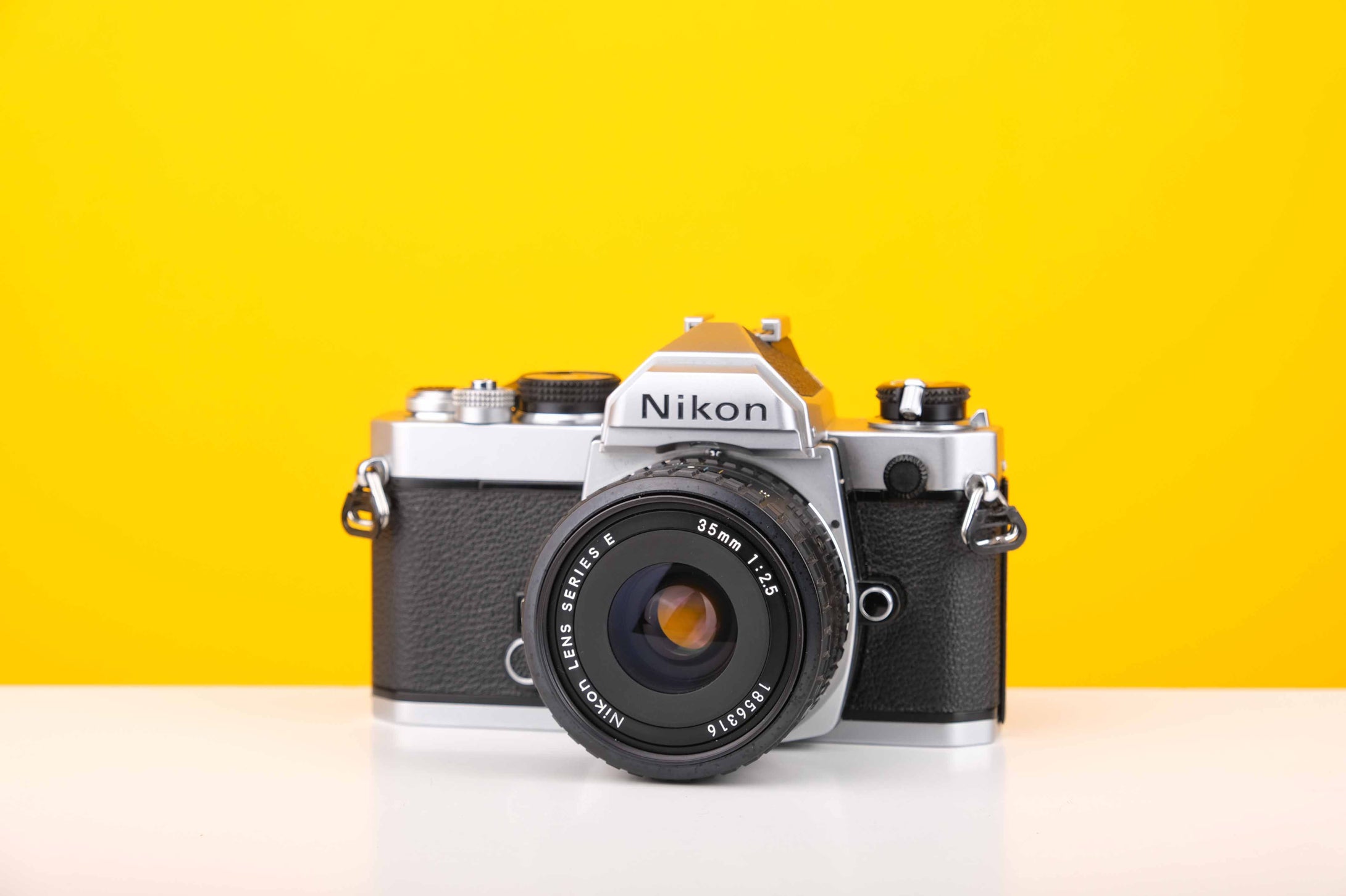 Nikon FM 35mm SLR Film Camera with Nikon Series E 35mm f2.5 Lens