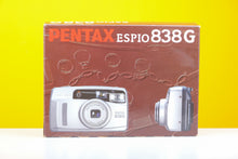 Load image into Gallery viewer, Pentax Espio 838G 35mm Point and Shoot Film Camera with Pentax Case Boxed
