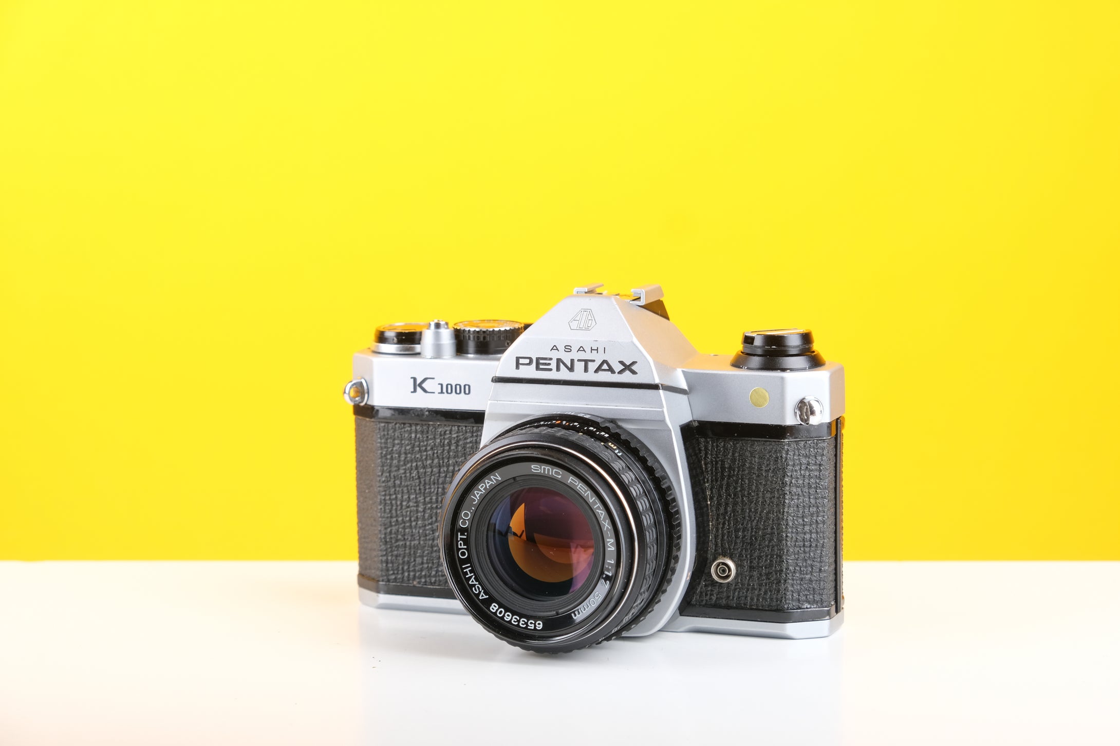 Pentax K1000 35mm Film Camera with SMC Pentax M 50mm f/1.7 Prime Lens