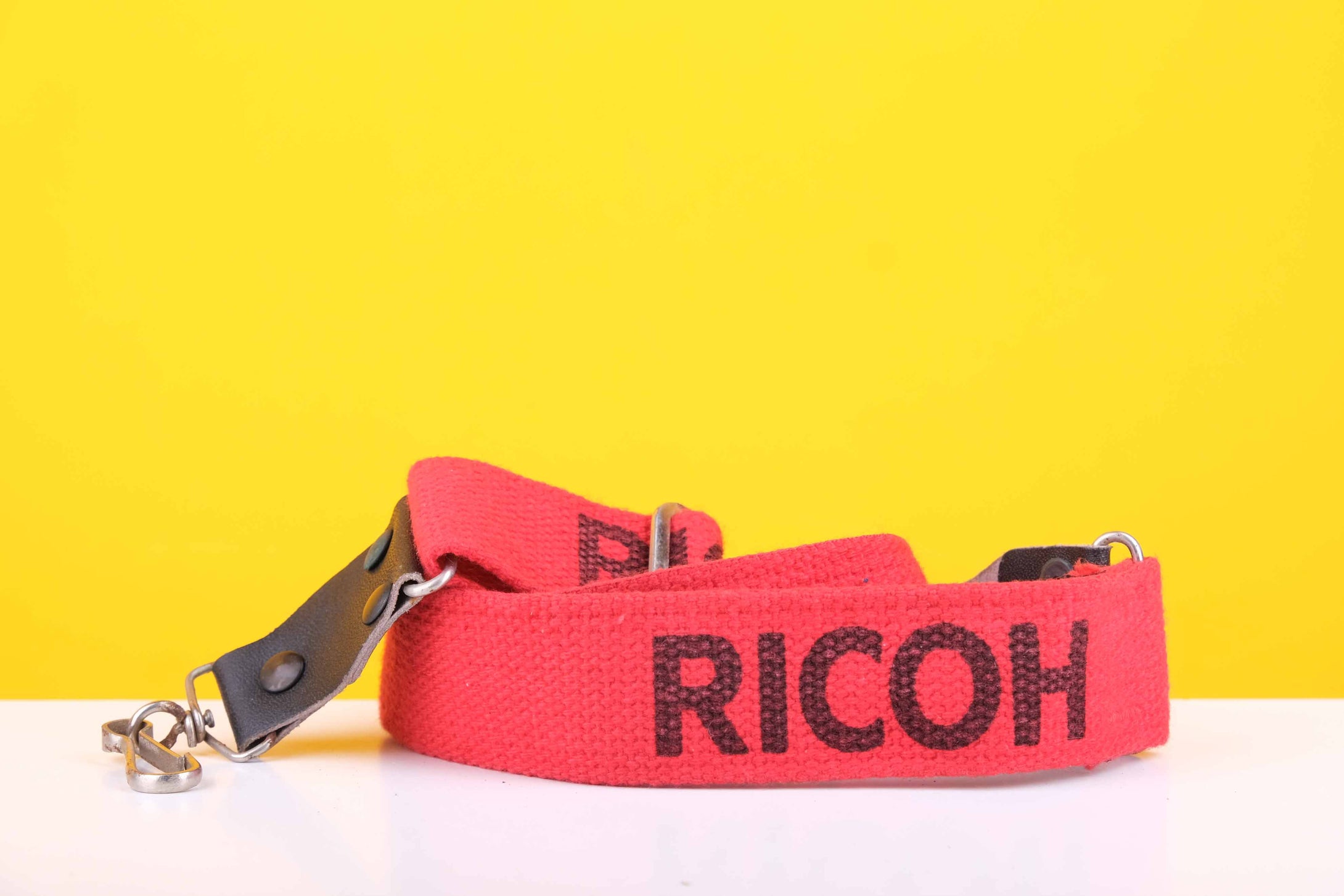 Ricoh Red & Black Camera Strap