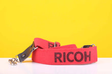 Load image into Gallery viewer, Ricoh Red &amp; Black Camera Strap
