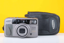 Load image into Gallery viewer, Samsung Slim Zoom 125S 35mm Point and Shoot Film Camera with Case
