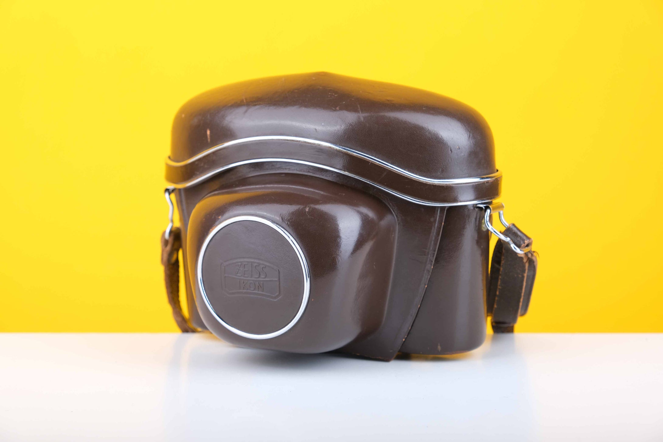 Zeiss Ikon AG Browm Leather Camera Case