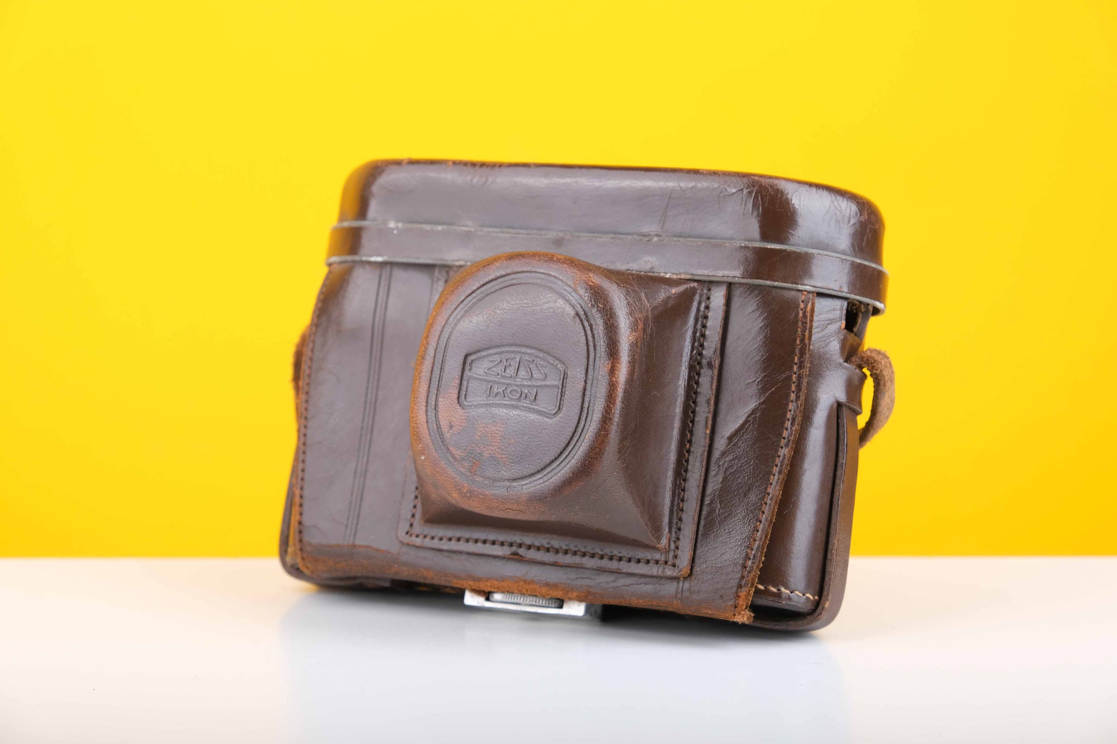 Zeiss Ikon Brown Leather Camera Case