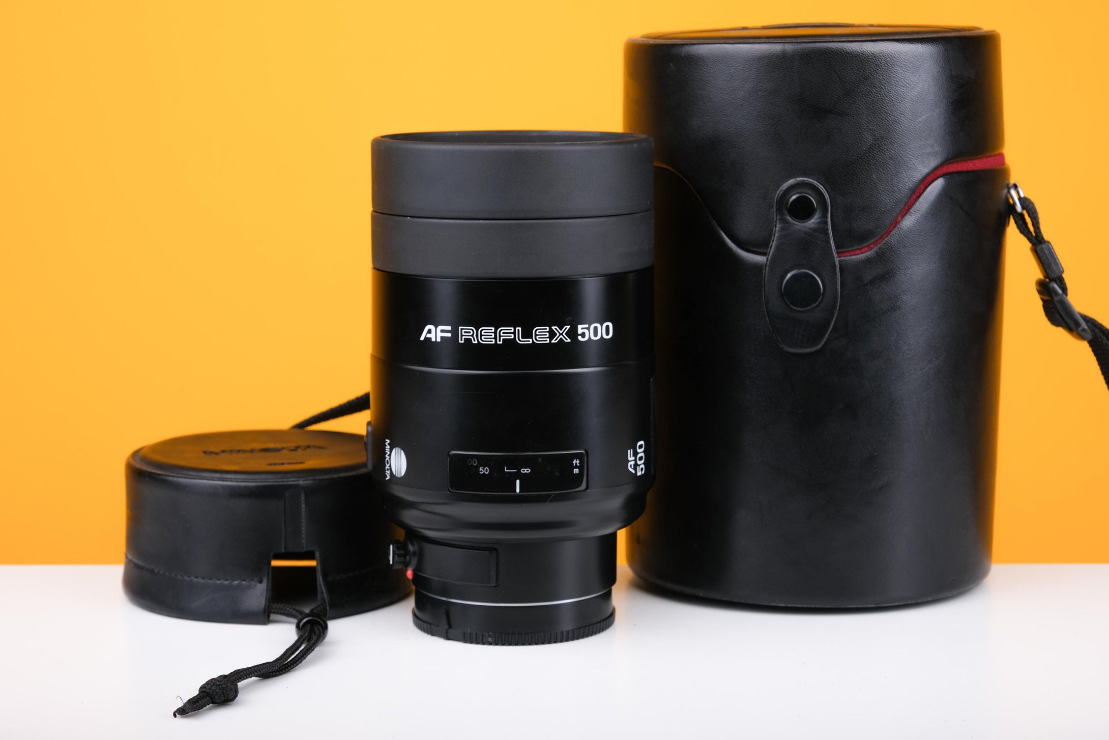 Minolta AF Reflex 500mm f/8 Lens with Case – Vintage Camera Hut