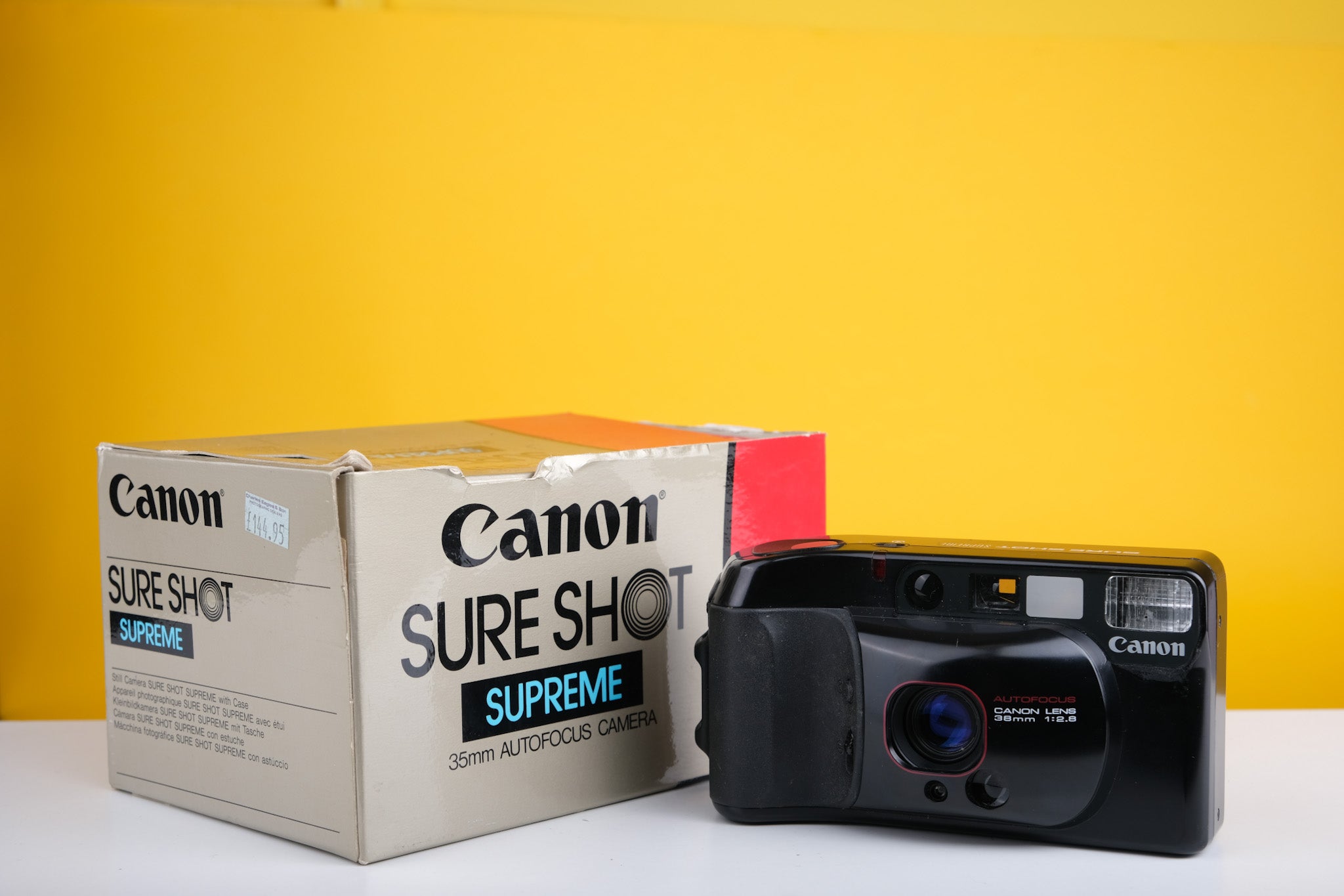 Canon SureShot Supreme/Top Shot/Autoboy 3  35mm Film Camera Boxed