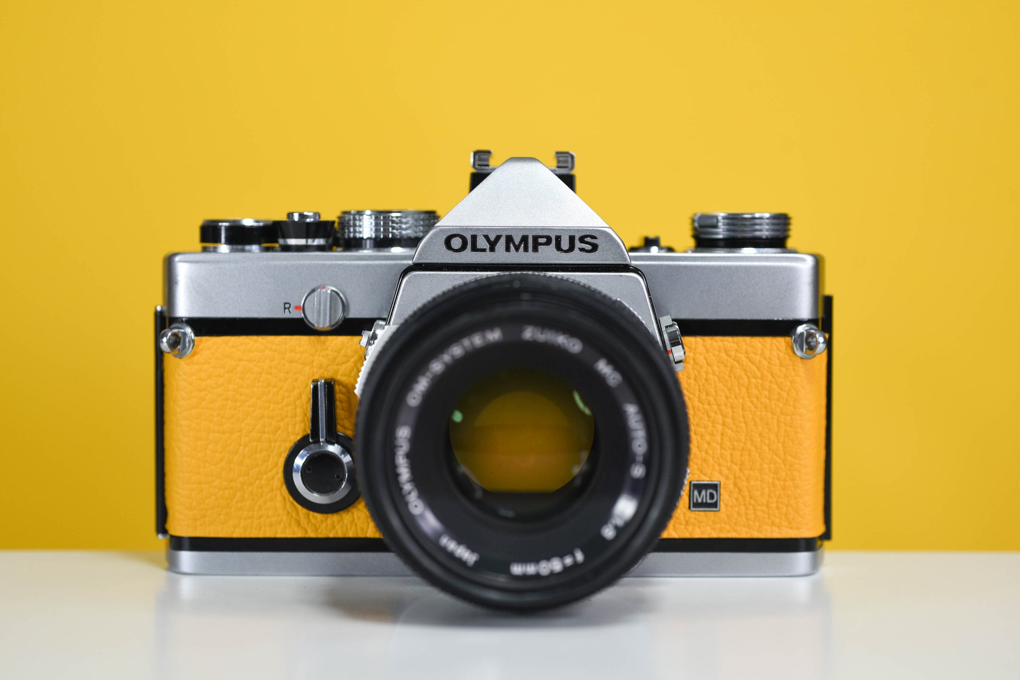 Olympus OM-1 MD 35mm Film Camera with Zuiko 50mm f/1.8 Prime Lens